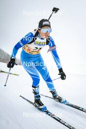 02.04.2022, Premanon, France (FRA): Anais Achoui (FRA) - French Championships biathlon, mass, Premanon (FRA). www.nordicfocus.com. © Augustin Authamayou/NordicFocus. Every downloaded picture is fee-liable.