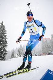 02.04.2022, Premanon, France (FRA): Quentin Fillon Maillet (FRA) - French Championships biathlon, mass, Premanon (FRA). www.nordicfocus.com. © Augustin Authamayou/NordicFocus. Every downloaded picture is fee-liable.