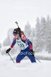 02.04.2022, Premanon, France (FRA): Noemie Remonnay (FRA) - French Championships biathlon, mass, Premanon (FRA). www.nordicfocus.com. © Augustin Authamayou/NordicFocus. Every downloaded picture is fee-liable.