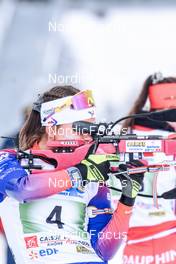 03.04.2022, Premanon, France (FRA): Eglantine Lombardot (FRA) - French Championships biathlon, relay, Premanon (FRA). www.nordicfocus.com. © Leo Authamayou/NordicFocus. Every downloaded picture is fee-liable.
