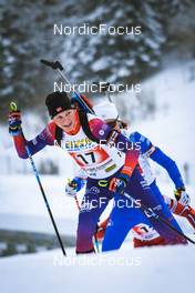 03.04.2022, Premanon, France (FRA): LEO Carlier (FRA) - French Championships biathlon, relay, Premanon (FRA). www.nordicfocus.com. © Leo Authamayou/NordicFocus. Every downloaded picture is fee-liable.