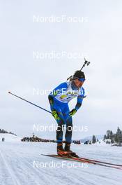 03.04.2022, Premanon, France (FRA): MATHIEU Garcia (FRA) - French Championships biathlon, relay, Premanon (FRA). www.nordicfocus.com. © Leo Authamayou/NordicFocus. Every downloaded picture is fee-liable.