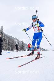 03.04.2022, Premanon, France (FRA): Ballet Baz Lou Anne Dupont (FRA) - French Championships biathlon, relay, Premanon (FRA). www.nordicfocus.com. © Leo Authamayou/NordicFocus. Every downloaded picture is fee-liable.