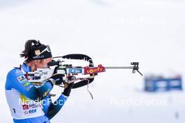 03.04.2022, Premanon, France (FRA): Camille Bened (FRA) - French Championships biathlon, relay, Premanon (FRA). www.nordicfocus.com. © Leo Authamayou/NordicFocus. Every downloaded picture is fee-liable.