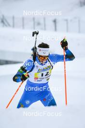 03.04.2022, Premanon, France (FRA): HUGO Rivail (FRA) - French Championships biathlon, relay, Premanon (FRA). www.nordicfocus.com. © Leo Authamayou/NordicFocus. Every downloaded picture is fee-liable.