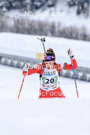 03.04.2022, Premanon, France (FRA): Nora Gaggio (FRA) - French Championships biathlon, relay, Premanon (FRA). www.nordicfocus.com. © Leo Authamayou/NordicFocus. Every downloaded picture is fee-liable.