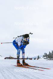 03.04.2022, Premanon, France (FRA): THEO Guiraud Poillot (FRA) - French Championships biathlon, relay, Premanon (FRA). www.nordicfocus.com. © Leo Authamayou/NordicFocus. Every downloaded picture is fee-liable.