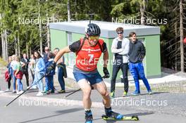 02.09.2022, Oberhof, Germany (GER): Erik Lesser (GER) - German Championships biathon, individual men, Oberhof (GER). www.nordicfocus.com. © Deubert/NordicFocus. Every downloaded picture is fee-liable.