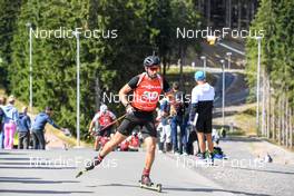 02.09.2022, Oberhof, Germany (GER): Serafin Wiestner (SUI) - German Championships biathon, individual men, Oberhof (GER). www.nordicfocus.com. © Deubert/NordicFocus. Every downloaded picture is fee-liable.