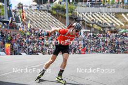 02.09.2022, Oberhof, Germany (GER): Elias Seidl (GER) - German Championships biathon, individual men, Oberhof (GER). www.nordicfocus.com. © Deubert/NordicFocus. Every downloaded picture is fee-liable.