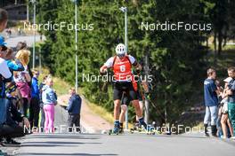 02.09.2022, Oberhof, Germany (GER): Hendrik Rudolph (GER) - German Championships biathon, individual men, Oberhof (GER). www.nordicfocus.com. © Deubert/NordicFocus. Every downloaded picture is fee-liable.