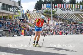 02.09.2022, Oberhof, Germany (GER): Iven Hickmann (GER) - German Championships biathon, individual men, Oberhof (GER). www.nordicfocus.com. © Deubert/NordicFocus. Every downloaded picture is fee-liable.