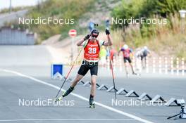 02.09.2022, Oberhof, Germany (GER): Johannes Kuhn (GER) - German Championships biathon, individual men, Oberhof (GER). www.nordicfocus.com. © Deubert/NordicFocus. Every downloaded picture is fee-liable.