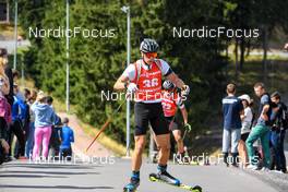 02.09.2022, Oberhof, Germany (GER): Linus Maier (GER) - German Championships biathon, individual men, Oberhof (GER). www.nordicfocus.com. © Deubert/NordicFocus. Every downloaded picture is fee-liable.