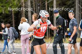 02.09.2022, Oberhof, Germany (GER): Juliane Fruhwirt (GER) - German Championships biathon, individual women, Oberhof (GER). www.nordicfocus.com. © Deubert/NordicFocus. Every downloaded picture is fee-liable.