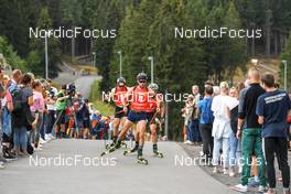 04.09.2022, Oberhof, Germany (GER): Matthias Dorfer (GER) - German Championships biathon, pursuit men, Oberhof (GER). www.nordicfocus.com. © Deubert/NordicFocus. Every downloaded picture is fee-liable.
