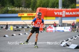 04.09.2022, Oberhof, Germany (GER): Patrick Braunhofer (ITA) - German Championships biathon, pursuit men, Oberhof (GER). www.nordicfocus.com. © Deubert/NordicFocus. Every downloaded picture is fee-liable.