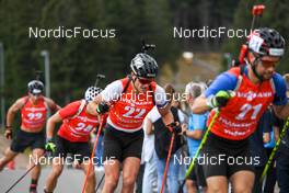 04.09.2022, Oberhof, Germany (GER): Dominic Schmuck (GER) - German Championships biathon, pursuit men, Oberhof (GER). www.nordicfocus.com. © Deubert/NordicFocus. Every downloaded picture is fee-liable.