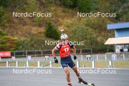 04.09.2022, Oberhof, Germany (GER): Paul Schommer (USA) - German Championships biathon, pursuit men, Oberhof (GER). www.nordicfocus.com. © Deubert/NordicFocus. Every downloaded picture is fee-liable.