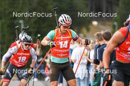 04.09.2022, Oberhof, Germany (GER): David Zobel (GER) - German Championships biathon, pursuit men, Oberhof (GER). www.nordicfocus.com. © Deubert/NordicFocus. Every downloaded picture is fee-liable.