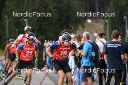 04.09.2022, Oberhof, Germany (GER): Simon Gross (GER) - German Championships biathon, pursuit men, Oberhof (GER). www.nordicfocus.com. © Deubert/NordicFocus. Every downloaded picture is fee-liable.
