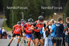 04.09.2022, Oberhof, Germany (GER): Serafin Wiestner (SUI) - German Championships biathon, pursuit men, Oberhof (GER). www.nordicfocus.com. © Deubert/NordicFocus. Every downloaded picture is fee-liable.