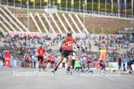 04.09.2022, Oberhof, Germany (GER): Daniele Cappellari (ITA) - German Championships biathon, pursuit men, Oberhof (GER). www.nordicfocus.com. © Deubert/NordicFocus. Every downloaded picture is fee-liable.