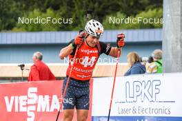 04.09.2022, Oberhof, Germany (GER): Vaclav Cervenka (USA) - German Championships biathon, pursuit men, Oberhof (GER). www.nordicfocus.com. © Deubert/NordicFocus. Every downloaded picture is fee-liable.