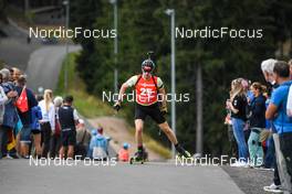 04.09.2022, Oberhof, Germany (GER): Johannes Kuehn (GER) - German Championships biathon, pursuit men, Oberhof (GER). www.nordicfocus.com. © Deubert/NordicFocus. Every downloaded picture is fee-liable.