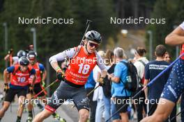 04.09.2022, Oberhof, Germany (GER): Laurin Fravi (SUI) - German Championships biathon, pursuit men, Oberhof (GER). www.nordicfocus.com. © Deubert/NordicFocus. Every downloaded picture is fee-liable.