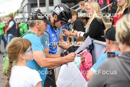 04.09.2022, Oberhof, Germany (GER): Tommaso Giacomel (ITA) - German Championships biathon, pursuit men, Oberhof (GER). www.nordicfocus.com. © Deubert/NordicFocus. Every downloaded picture is fee-liable.
