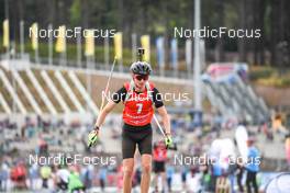 04.09.2022, Oberhof, Germany (GER): Lucas Lechner (GER) - German Championships biathon, pursuit men, Oberhof (GER). www.nordicfocus.com. © Deubert/NordicFocus. Every downloaded picture is fee-liable.