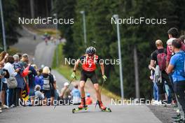 04.09.2022, Oberhof, Germany (GER): Lucas Lechner (GER) - German Championships biathon, pursuit men, Oberhof (GER). www.nordicfocus.com. © Deubert/NordicFocus. Every downloaded picture is fee-liable.