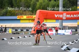 04.09.2022, Oberhof, Germany (GER): Tommaso Giacomel (ITA) - German Championships biathon, pursuit men, Oberhof (GER). www.nordicfocus.com. © Deubert/NordicFocus. Every downloaded picture is fee-liable.