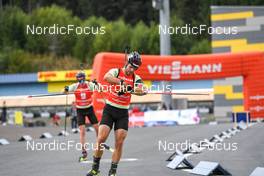 04.09.2022, Oberhof, Germany (GER): Danilo Riethmueller (GER) - German Championships biathon, pursuit men, Oberhof (GER). www.nordicfocus.com. © Deubert/NordicFocus. Every downloaded picture is fee-liable.