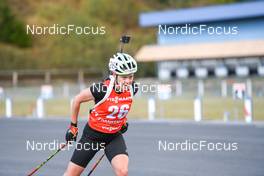 04.09.2022, Oberhof, Germany (GER): Susanna Meinen (SUI) - German Championships biathon, pursuit women, Oberhof (GER). www.nordicfocus.com. © Deubert/NordicFocus. Every downloaded picture is fee-liable.