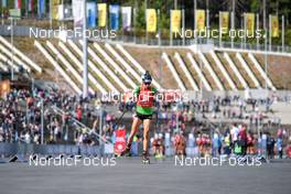 04.09.2022, Oberhof, Germany (GER): Michela Carrara (ITA) - German Championships biathon, pursuit women, Oberhof (GER). www.nordicfocus.com. © Deubert/NordicFocus. Every downloaded picture is fee-liable.