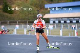 04.09.2022, Oberhof, Germany (GER): Sophia Schneider (GER) - German Championships biathon, pursuit women, Oberhof (GER). www.nordicfocus.com. © Deubert/NordicFocus. Every downloaded picture is fee-liable.