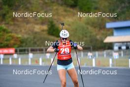 04.09.2022, Oberhof, Germany (GER): Helene Therese Hendel (GER) - German Championships biathon, pursuit women, Oberhof (GER). www.nordicfocus.com. © Deubert/NordicFocus. Every downloaded picture is fee-liable.