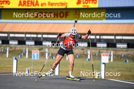 04.09.2022, Oberhof, Germany (GER): Lena Haecki (SUI) - German Championships biathon, pursuit women, Oberhof (GER). www.nordicfocus.com. © Deubert/NordicFocus. Every downloaded picture is fee-liable.