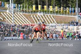 04.09.2022, Oberhof, Germany (GER): Elisa Gasparin (SUI) - German Championships biathon, pursuit women, Oberhof (GER). www.nordicfocus.com. © Deubert/NordicFocus. Every downloaded picture is fee-liable.