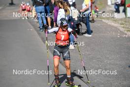 04.09.2022, Oberhof, Germany (GER): Lea Meier (SUI) - German Championships biathon, pursuit women, Oberhof (GER). www.nordicfocus.com. © Deubert/NordicFocus. Every downloaded picture is fee-liable.