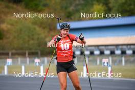 04.09.2022, Oberhof, Germany (GER): Lisa Spark (GER) - German Championships biathon, pursuit women, Oberhof (GER). www.nordicfocus.com. © Deubert/NordicFocus. Every downloaded picture is fee-liable.
