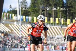 04.09.2022, Oberhof, Germany (GER): Mareike Braun (GER) - German Championships biathon, pursuit women, Oberhof (GER). www.nordicfocus.com. © Deubert/NordicFocus. Every downloaded picture is fee-liable.