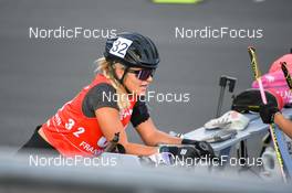 04.09.2022, Oberhof, Germany (GER): Hannah Auchentaller (ITA) - German Championships biathon, pursuit women, Oberhof (GER). www.nordicfocus.com. © Deubert/NordicFocus. Every downloaded picture is fee-liable.
