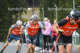 03.09.2022, Oberhof, Germany (GER): Niklas Hartweg (SUI) - German Championships biathon, sprint men, Oberhof (GER). www.nordicfocus.com. © Deubert/NordicFocus. Every downloaded picture is fee-liable.