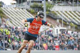 03.09.2022, Oberhof, Germany (GER): Didier Bionaz (ITA) - German Championships biathon, sprint men, Oberhof (GER). www.nordicfocus.com. © Deubert/NordicFocus. Every downloaded picture is fee-liable.