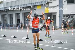 03.09.2022, Oberhof, Germany (GER): Matthias Dorfer (GER) - German Championships biathon, sprint men, Oberhof (GER). www.nordicfocus.com. © Deubert/NordicFocus. Every downloaded picture is fee-liable.