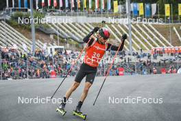 03.09.2022, Oberhof, Germany (GER): Jeremy Finello (SUI) - German Championships biathon, sprint men, Oberhof (GER). www.nordicfocus.com. © Deubert/NordicFocus. Every downloaded picture is fee-liable.