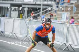 03.09.2022, Oberhof, Germany (GER): Jacopo Leonesio (ITA) - German Championships biathon, sprint men, Oberhof (GER). www.nordicfocus.com. © Deubert/NordicFocus. Every downloaded picture is fee-liable.